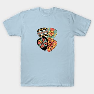 FLORAL GUITAR PICK T-Shirt